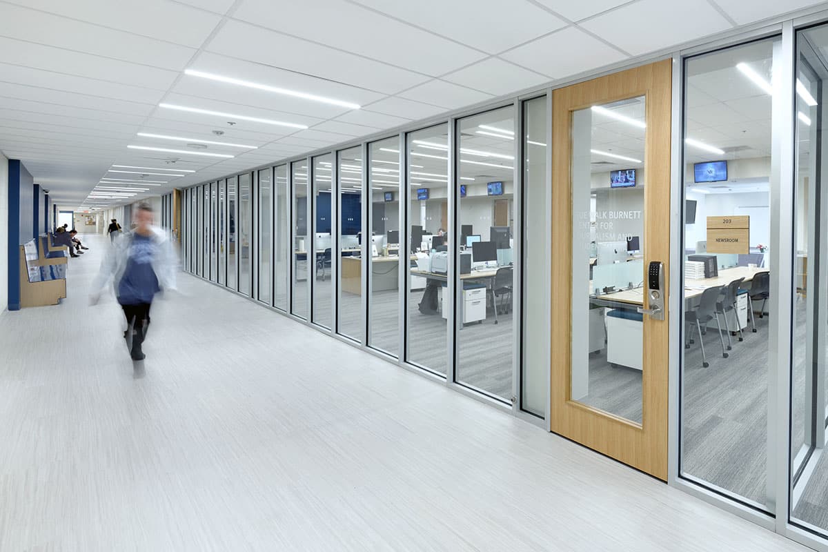 Sue Walk Burnett Journalism & Student Media Center @ Kimpel Hall